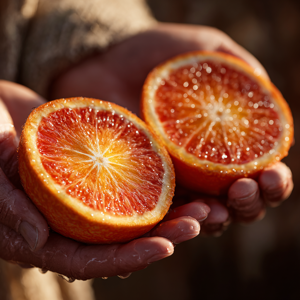 Moro-Orangen – Die intensivste Blutorange aus Sizilien 🍊