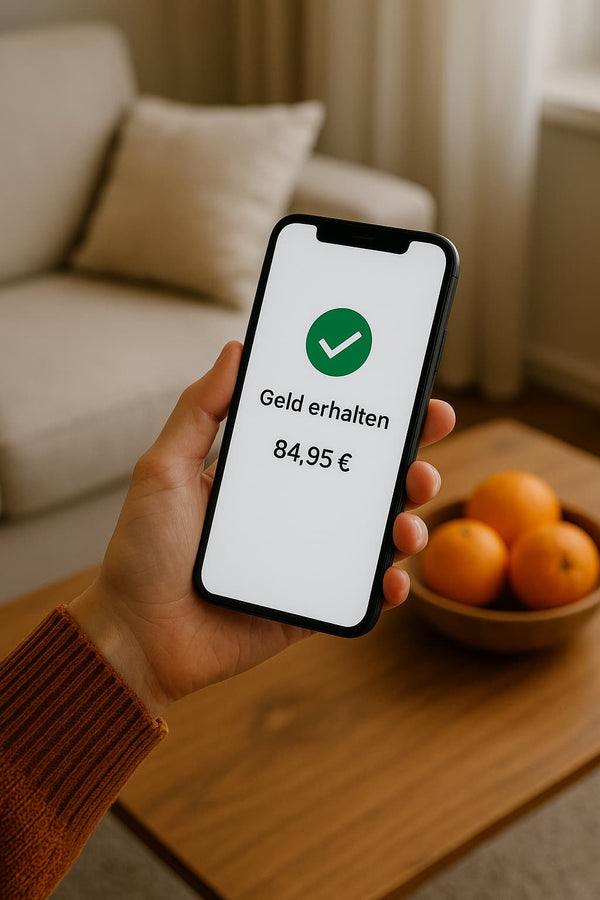 Geld zurückerstattet